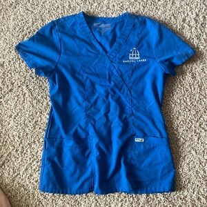 scrub top